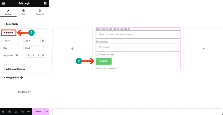 How to Create a Login Page on WordPress with Elementor