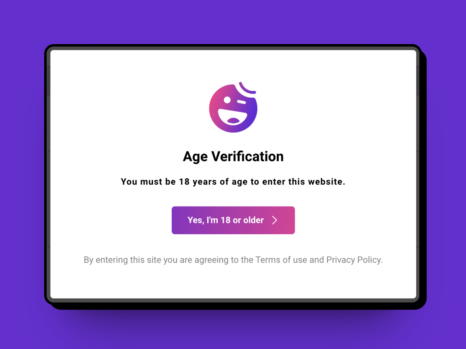 Age Gate HappyAddons