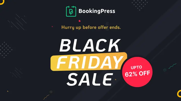 BookingPress Plugin Black Friday and Cyber Monday deal 2024