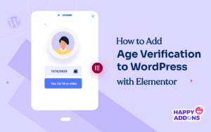 How to Add Age Verification to WordPress with Elementor