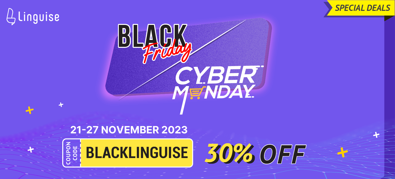 Exciting WordPress Black Friday deals with Cyber Monday offers from Linguise for 2023