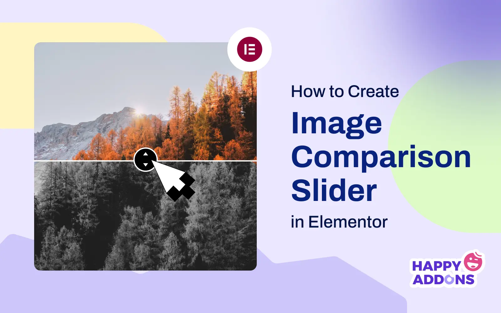 How to Create an Image Comparison Slider in Elementor