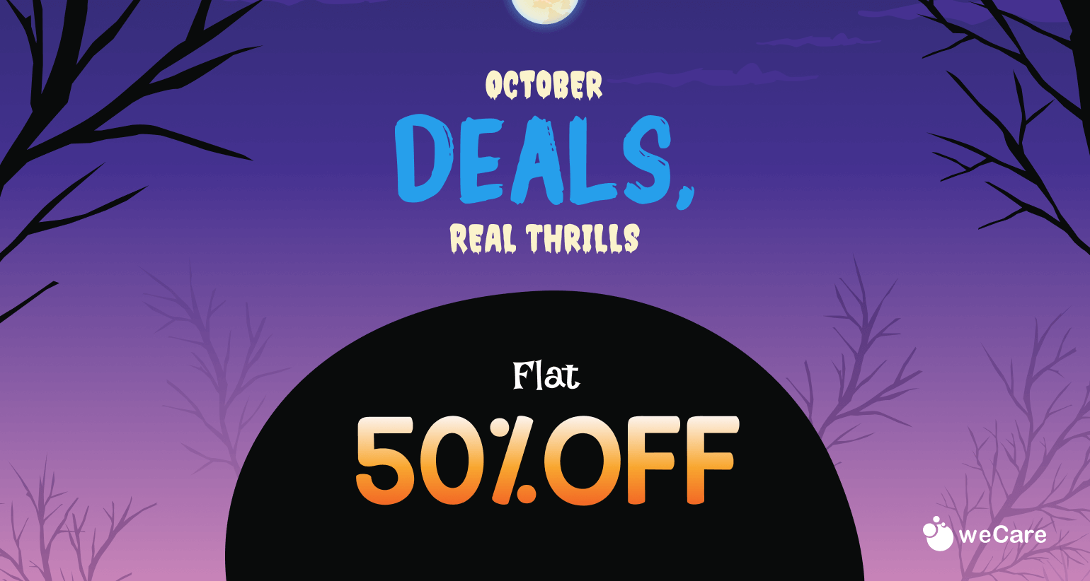 weCare October Halloween campaign weDevs