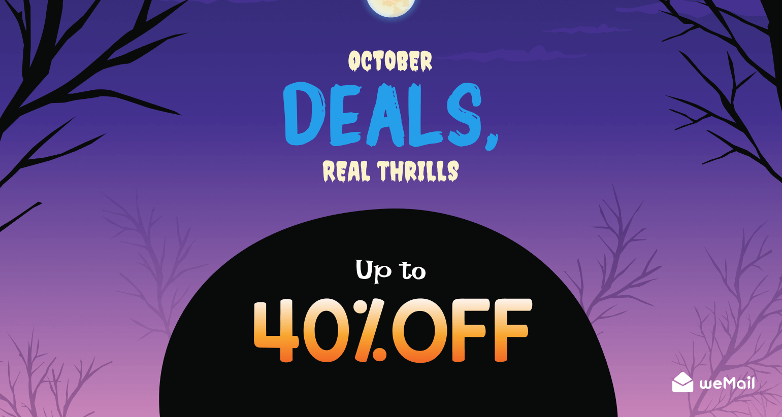 weMail Halloween Deals 2025