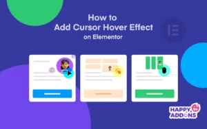 How to Add Cursor Hover Effect on Elementor Website