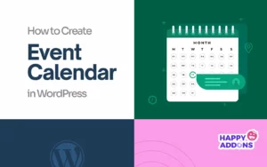 How to Create an Event Calendar in WordPress with Elementor