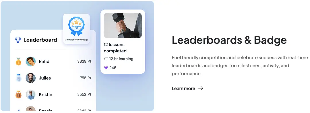 Introducing Klasio: The Beginner-Friendly LMS for Course Creators 6 Leaderboard of Klasio