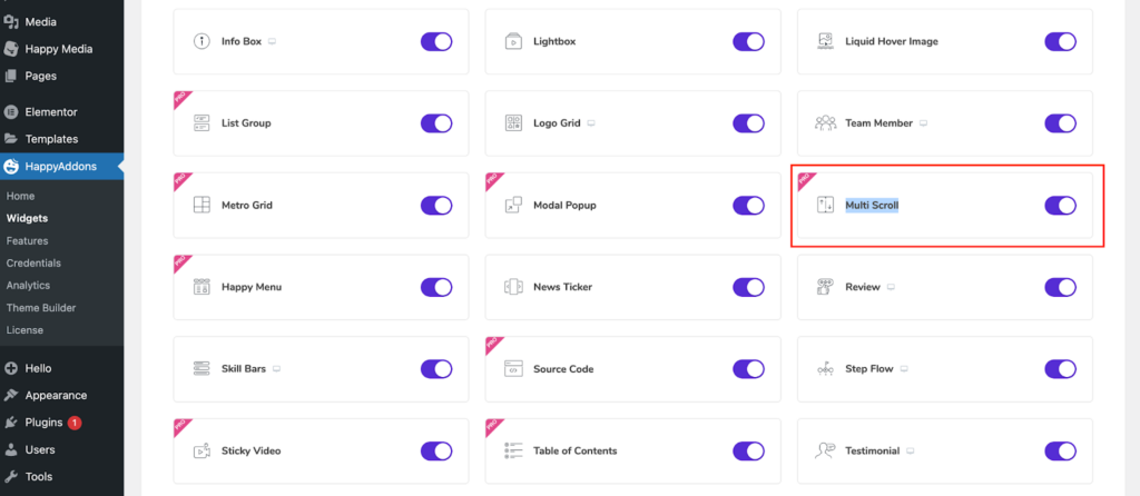 Multi Scroll 1 image