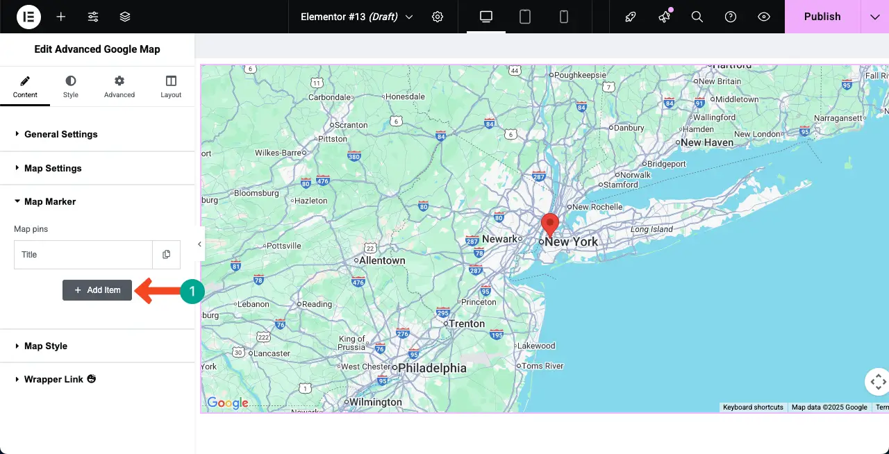 How to Make a Google Map with Multiple Pins in WordPress 16 Add more pins to the Google Map