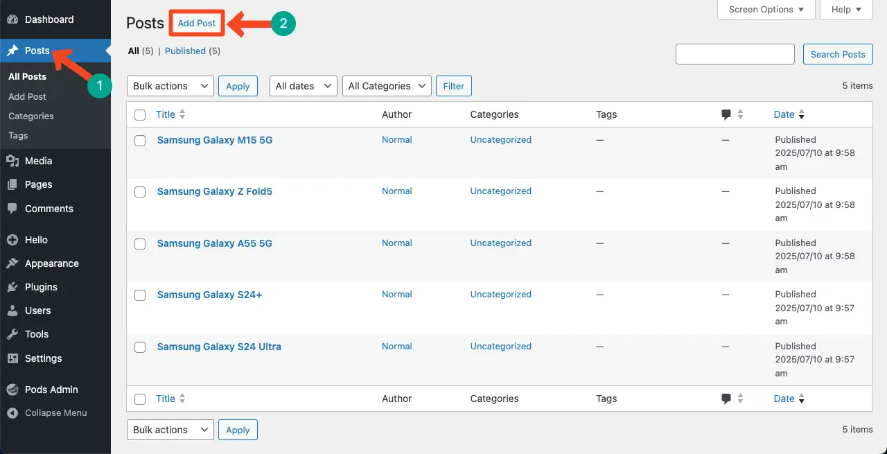 How to Create a Dynamic Web Page in WordPress with Elementor 4 Create Posts from the Blog Section
