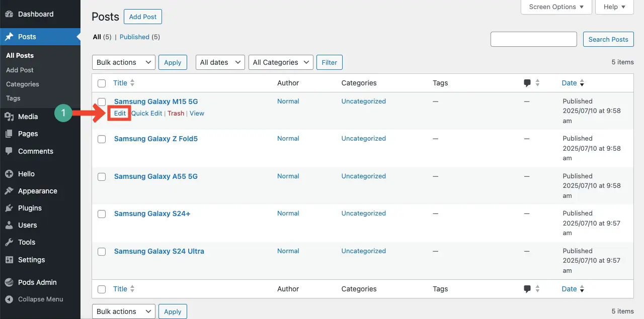 How to Create a Dynamic Web Page in WordPress with Elementor 5 Edit posts for dynamic page creation