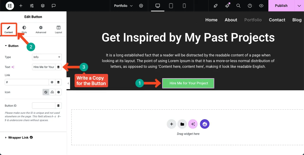 Write a copy for the CTA button