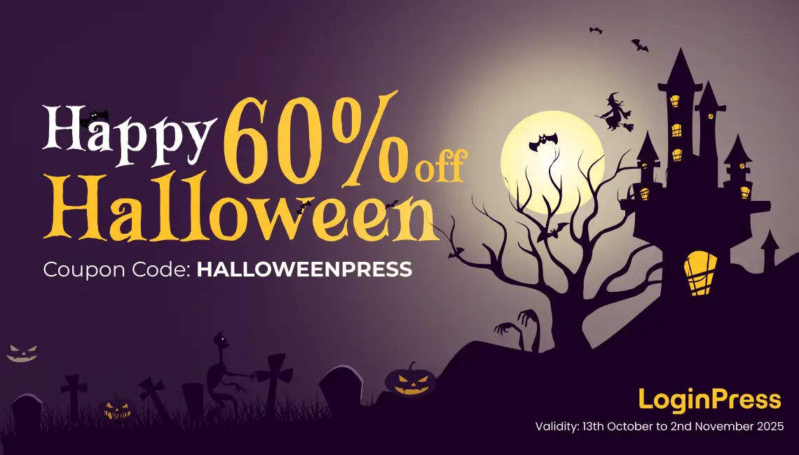 Best WordPress Halloween Deals for 2025 15 LoginPress for Halloween 2025
