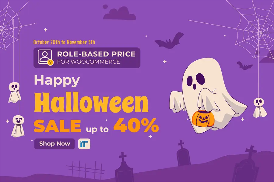 Best WordPress Halloween Deals for 2025 21 Role-Based Pricing for WooCommerce for Halloween 2025