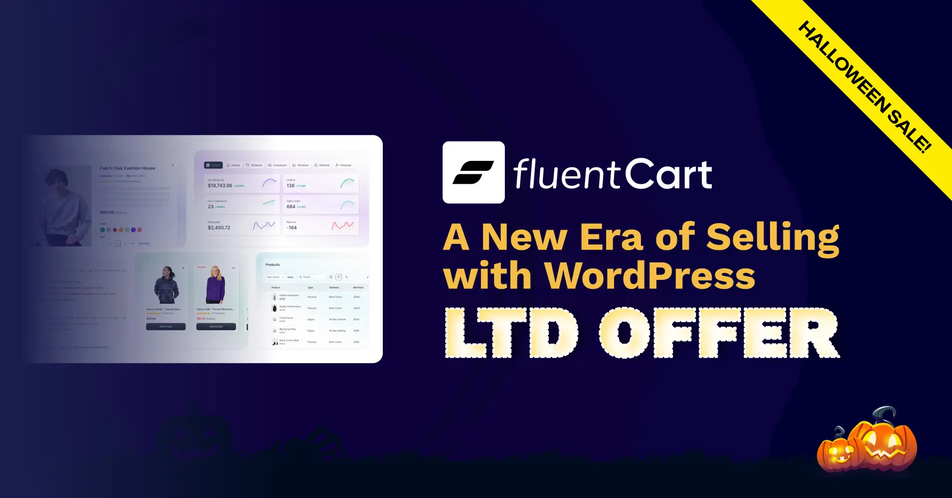 Best WordPress Halloween Deals for 2025 13 FluentCart for Halloween 2025