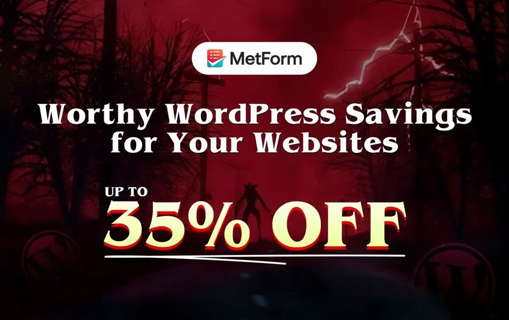 Best WordPress Halloween Deals for 2025 26 MetForm for Halloween 2025