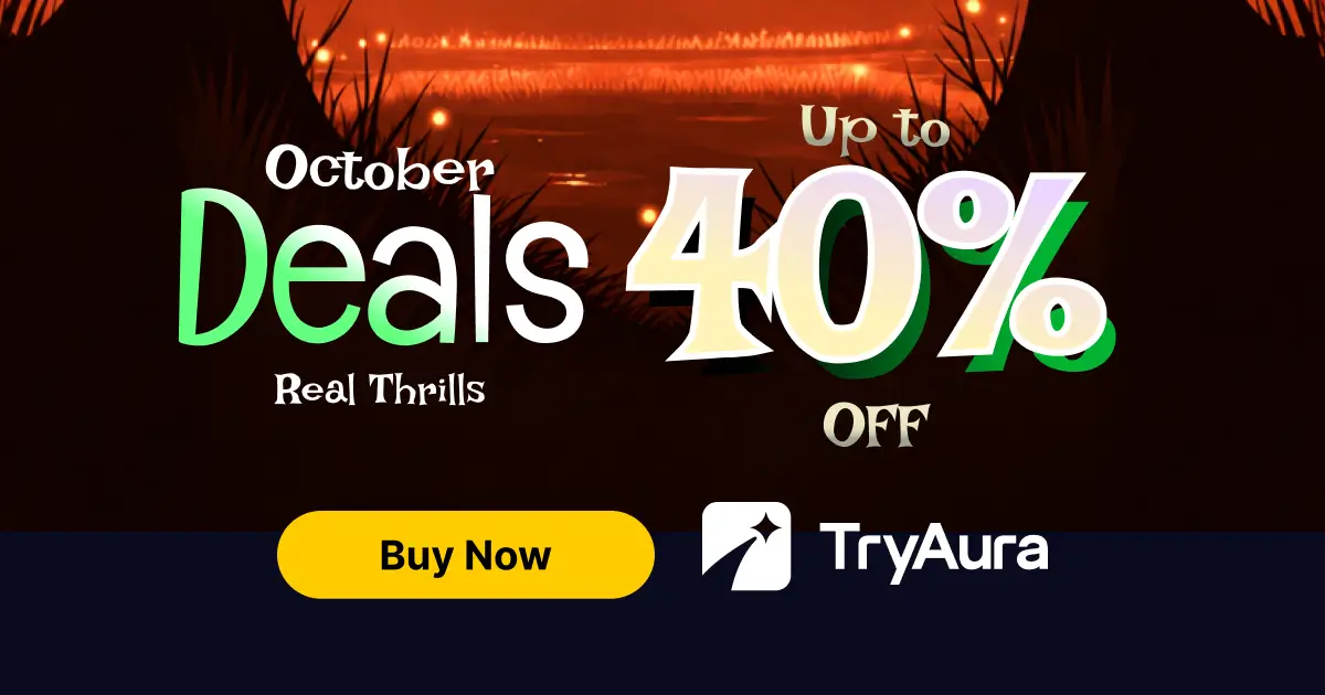 TryAura Halloween Deal 2026