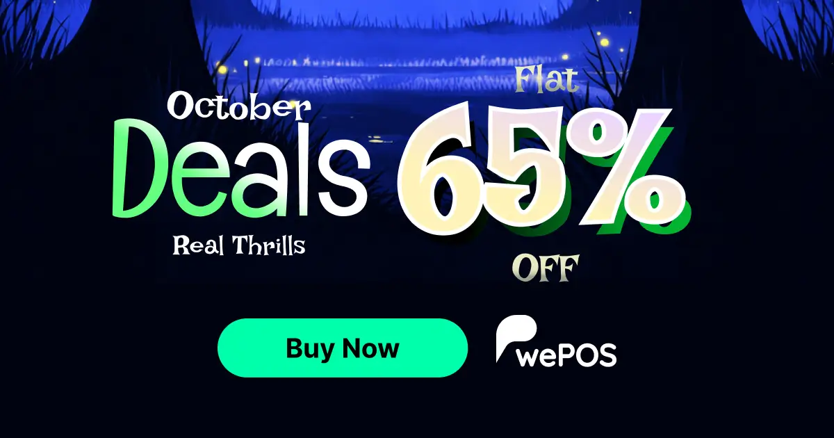 wePOS Halloween Deal 2026