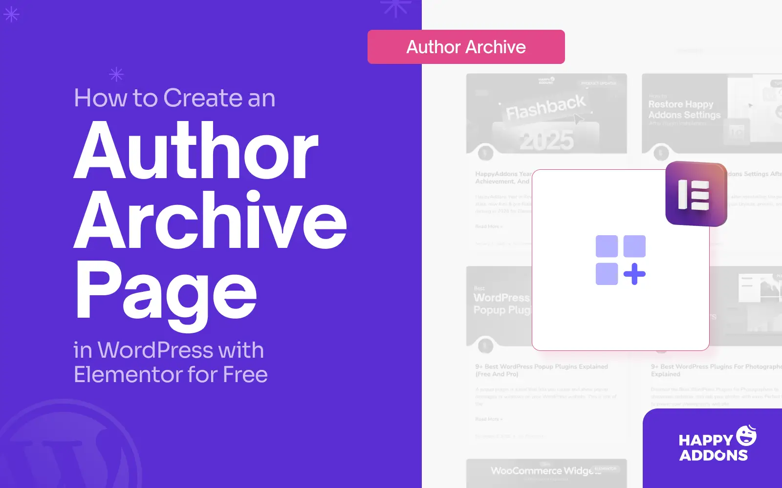 How to Create an Author Archive Page in WordPress with Elementor for Free