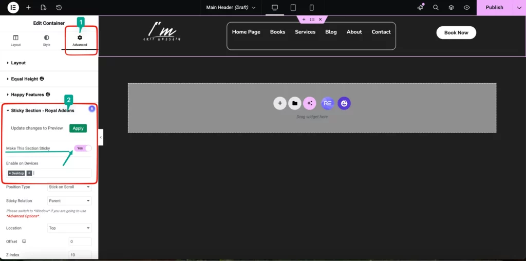 How to Create a Photography Website on WordPress with Elementor and HappyAddons (Step-by-Step) 10 SCR 20260209 ladx
