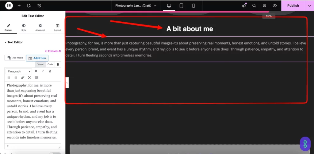 How to Create a Photography Website on WordPress with Elementor and HappyAddons (Step-by-Step) 31 SCR 20260209 nskc