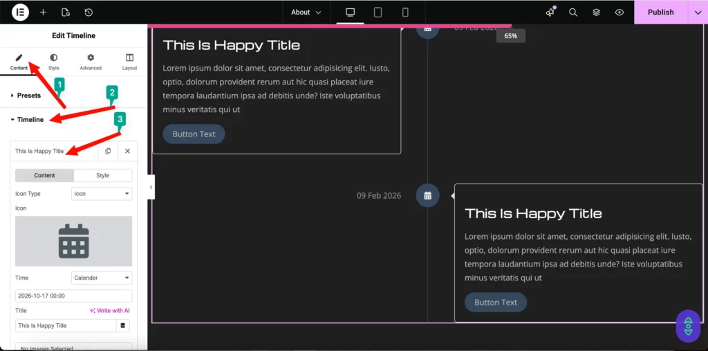 How to Create a Photography Website on WordPress with Elementor and HappyAddons (Step-by-Step) 39 SCR 20260209 ojik