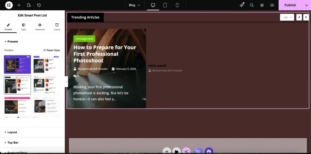 How to Create a Photography Website on WordPress with Elementor and HappyAddons (Step-by-Step) 47 SCR 20260209 peoi