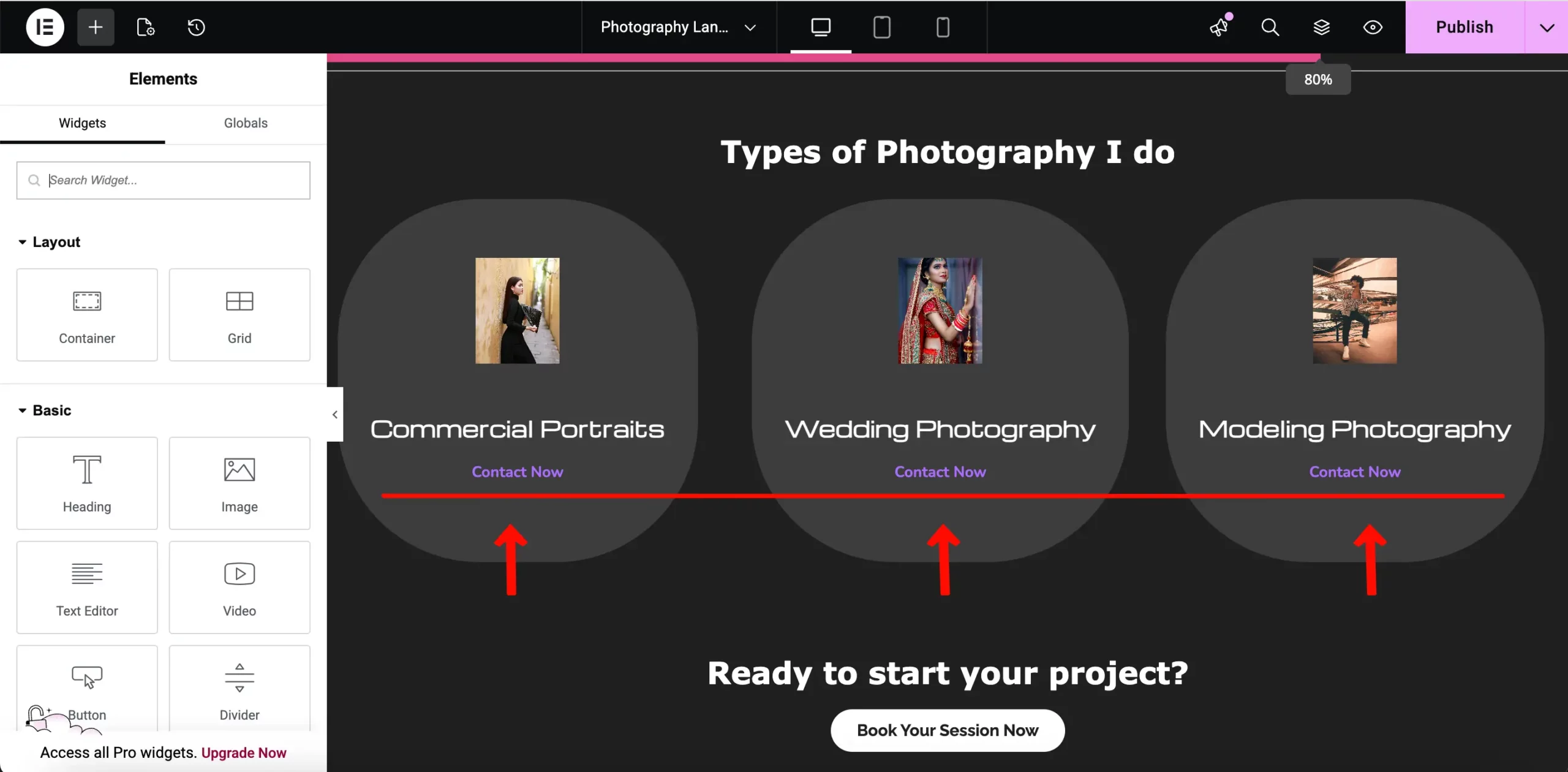 Types of photography 