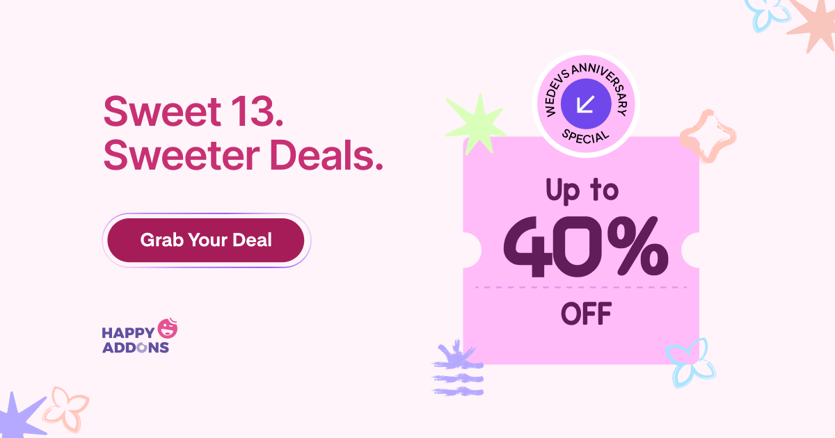 HappyAddons Email Banner