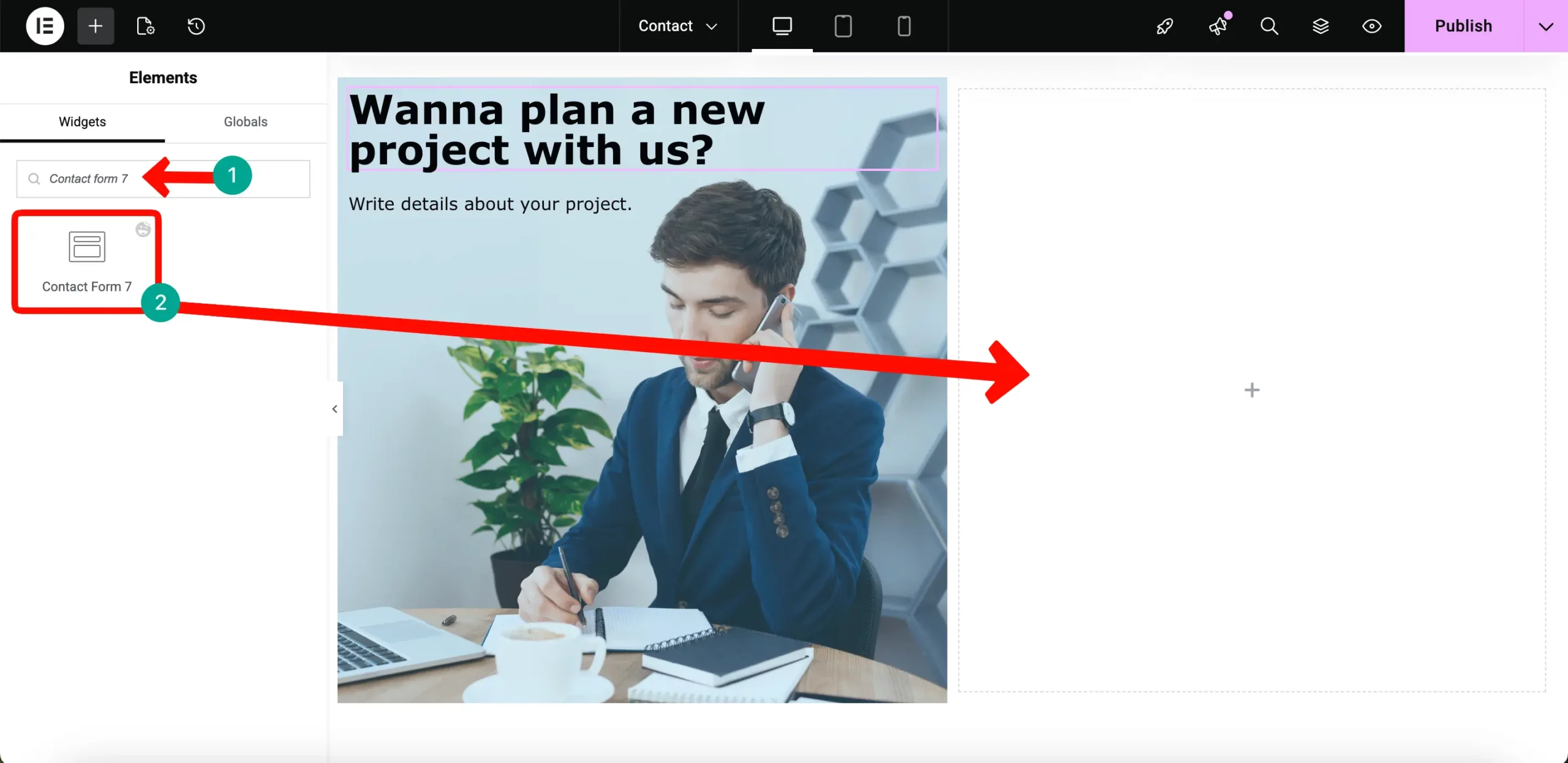 How to Create a Contact Page with Elementor (Step-by-Step Guide) 15 Contact form 7