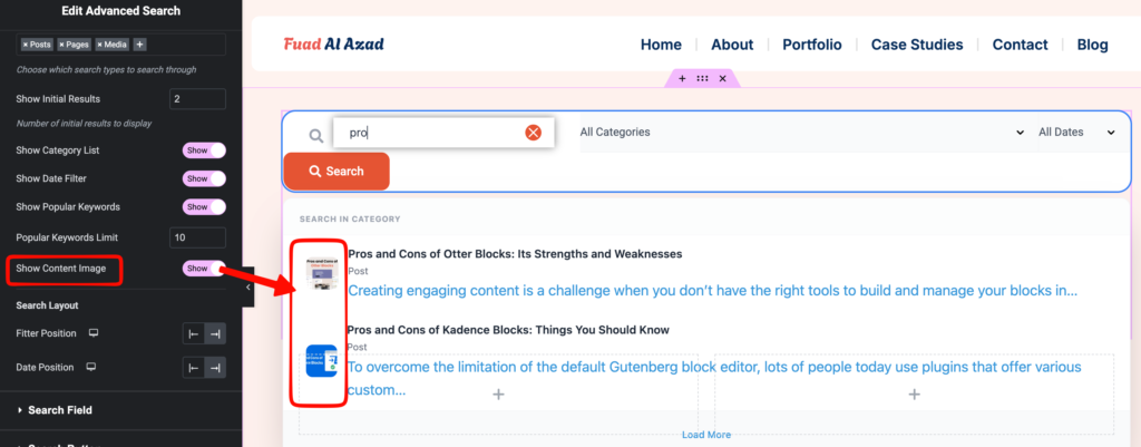 Advanced Search 11 a11