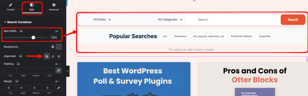 Advanced Search 17 a17