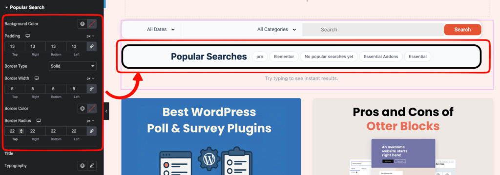 Advanced Search 22 a22