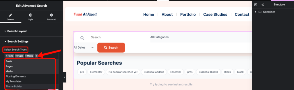 Advanced Search 3 a3