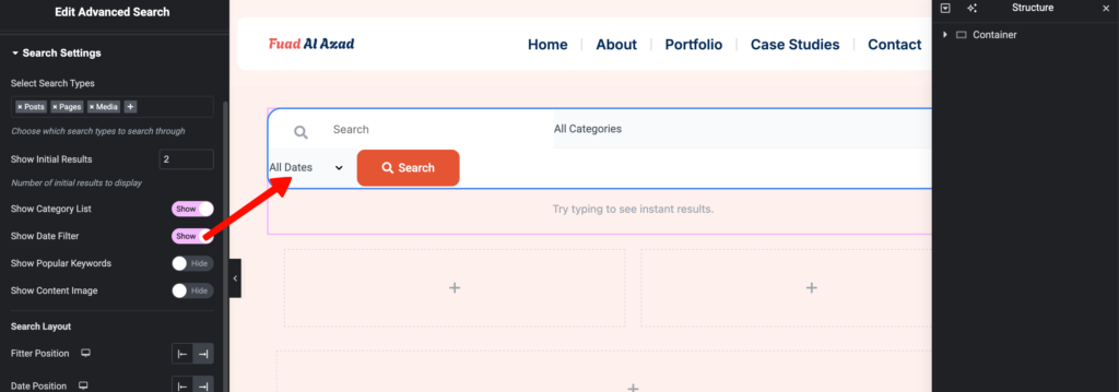 Advanced Search 7 a7