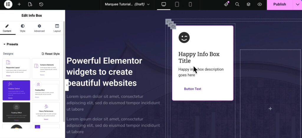 Marquee Animation 2 m2