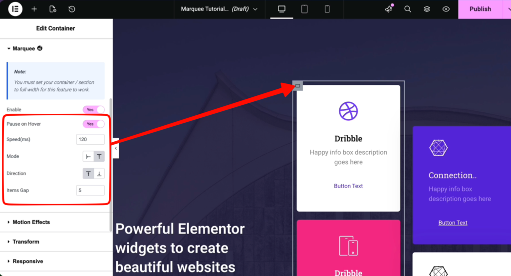 Marquee Animation 9 m9