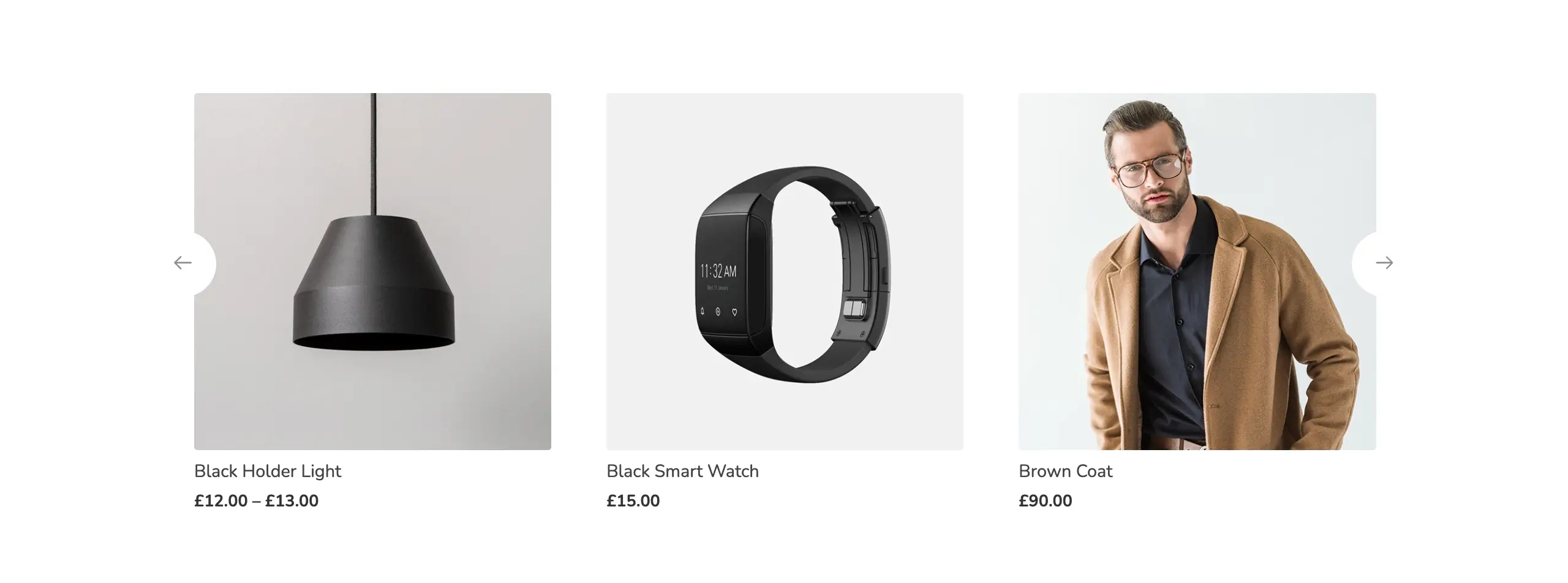 Use the product carousel widget to increase WooCommerce sale