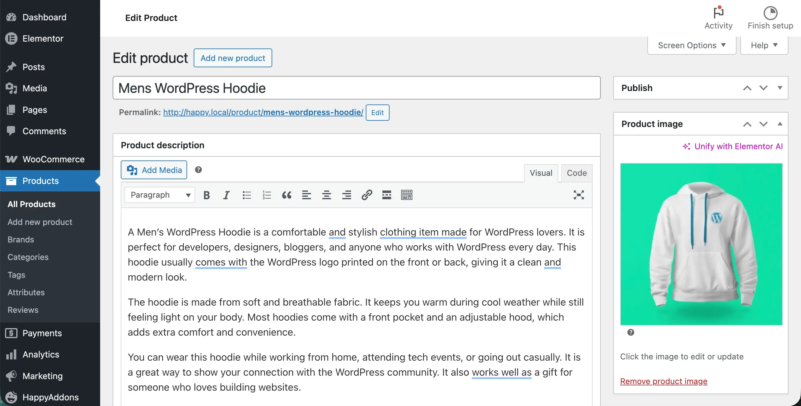 Add Product Details