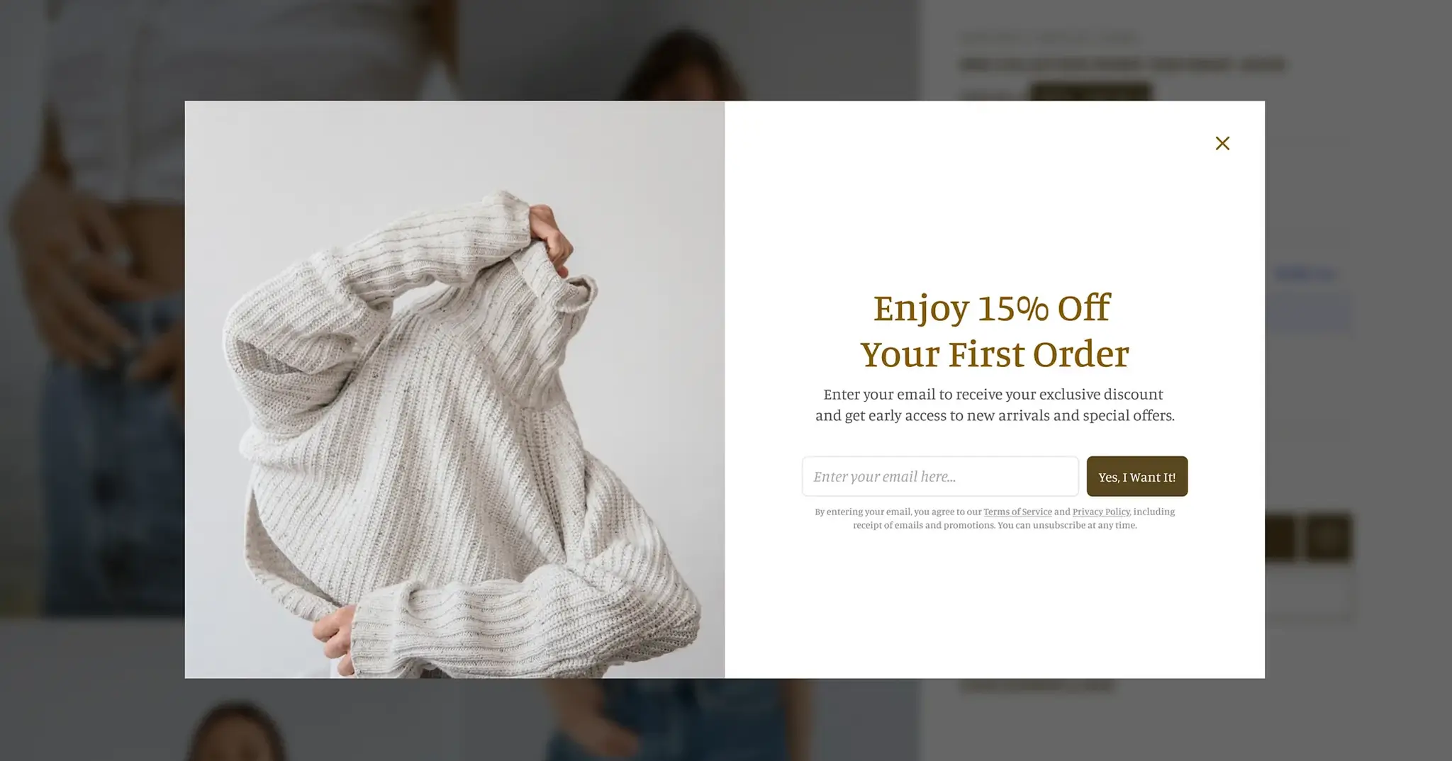 Lead Magnet Popup