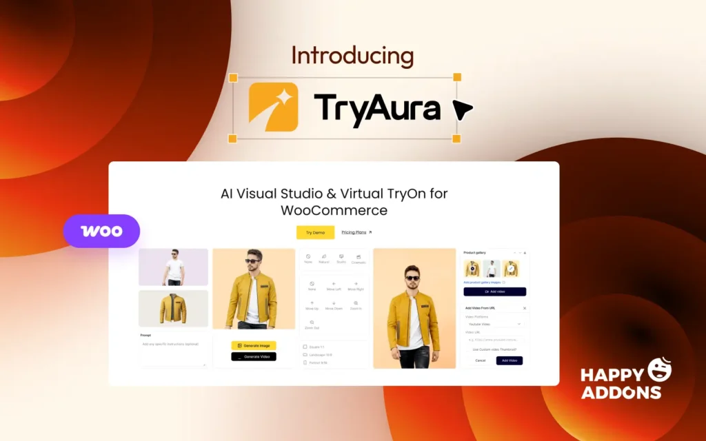 Meet TryAura, The First AI-Powered Product Visuals and Virtual Try-On Plugin for WooCommerce