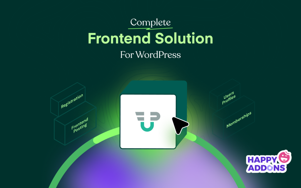 WP User Frontend Pro: The Complete Frontend Posting and User Management Solution for WordPress
