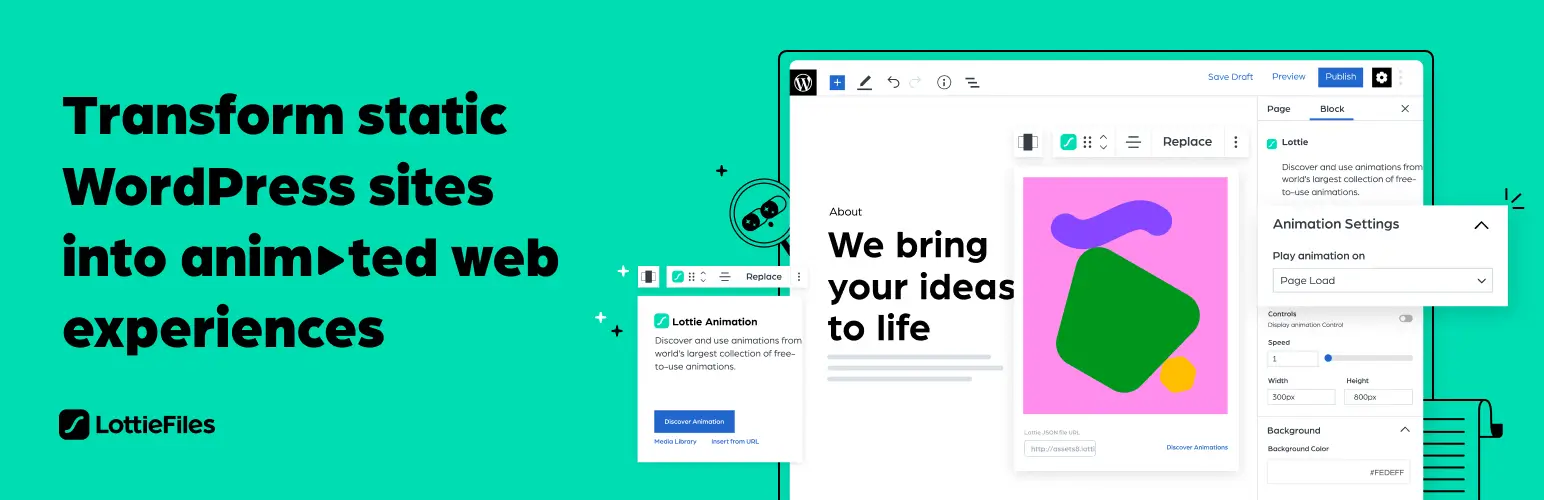 Best WordPress Animation Plugins in 2026 8 LottieFiles for WordPress