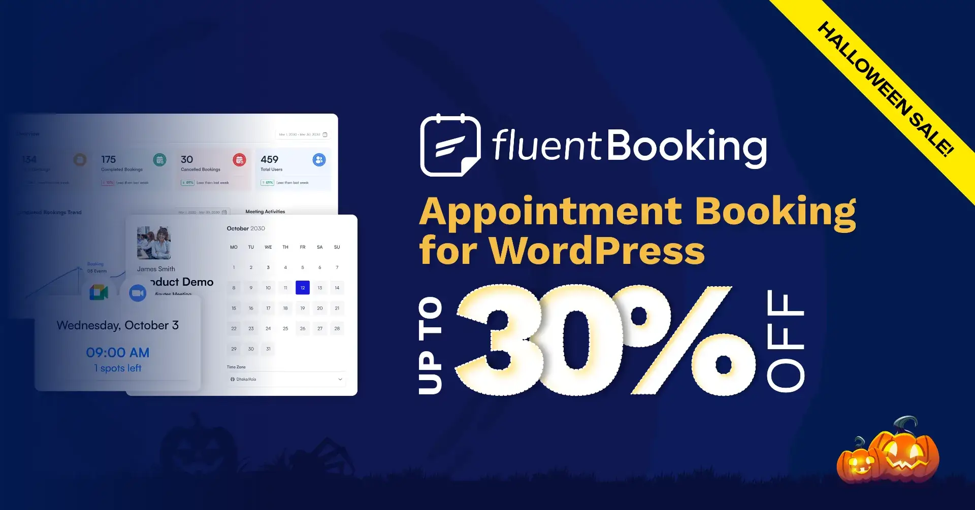 FluentBooking Halloween Deal 2026